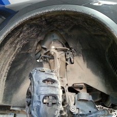 Замена коренного сальника заднего на Porsche Cayenne
