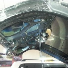 Установка камеры заднего вида на Porsche Cayenne